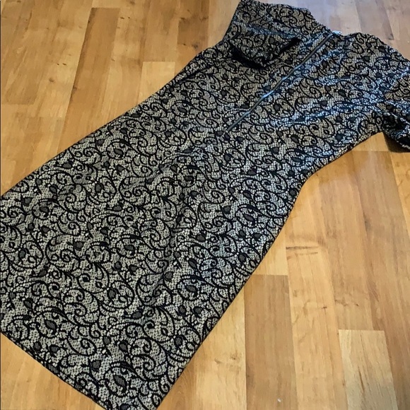 Wilfred mignonne dress lace sz medium black white - Picture 9 of 10